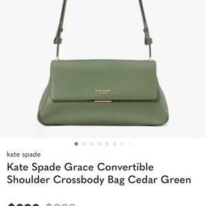 Kate Spade Cedar Green Crossbody Bag